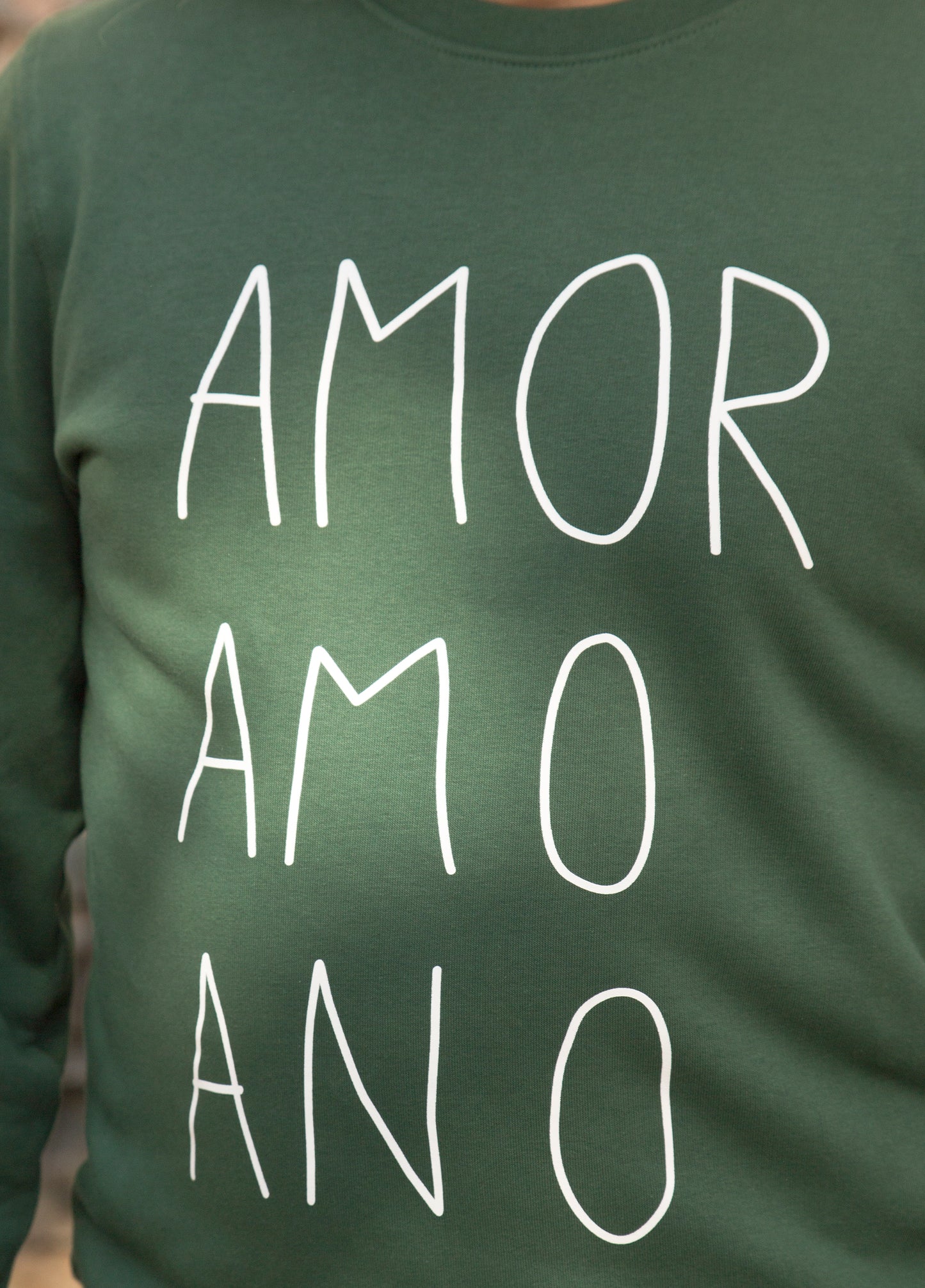 Sudadera "Amor Amor Ano"