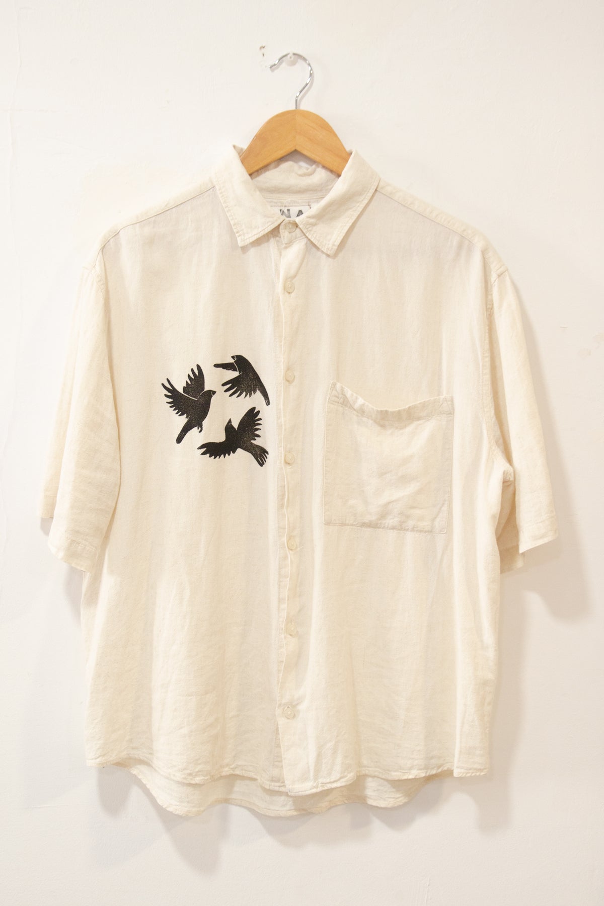 Camisa pájaros