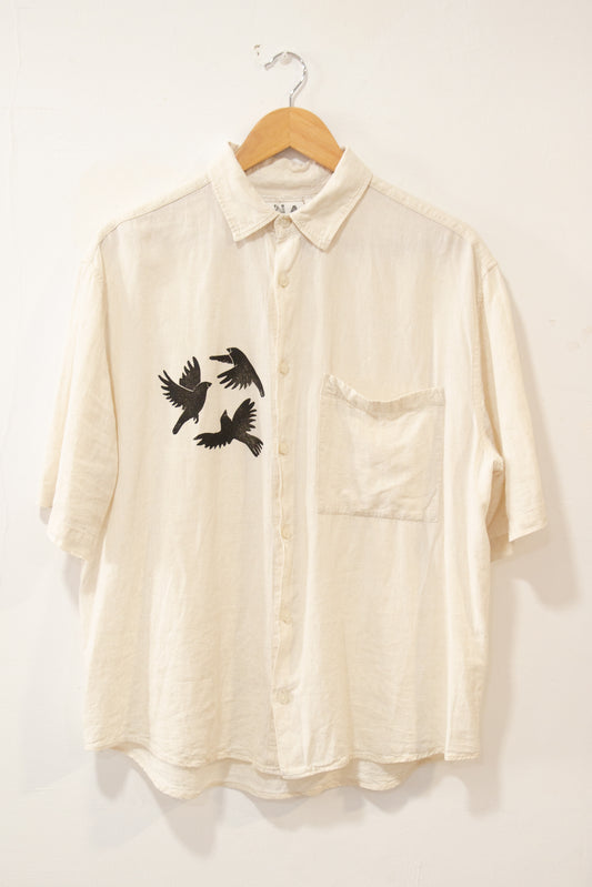 Camisa pájaros