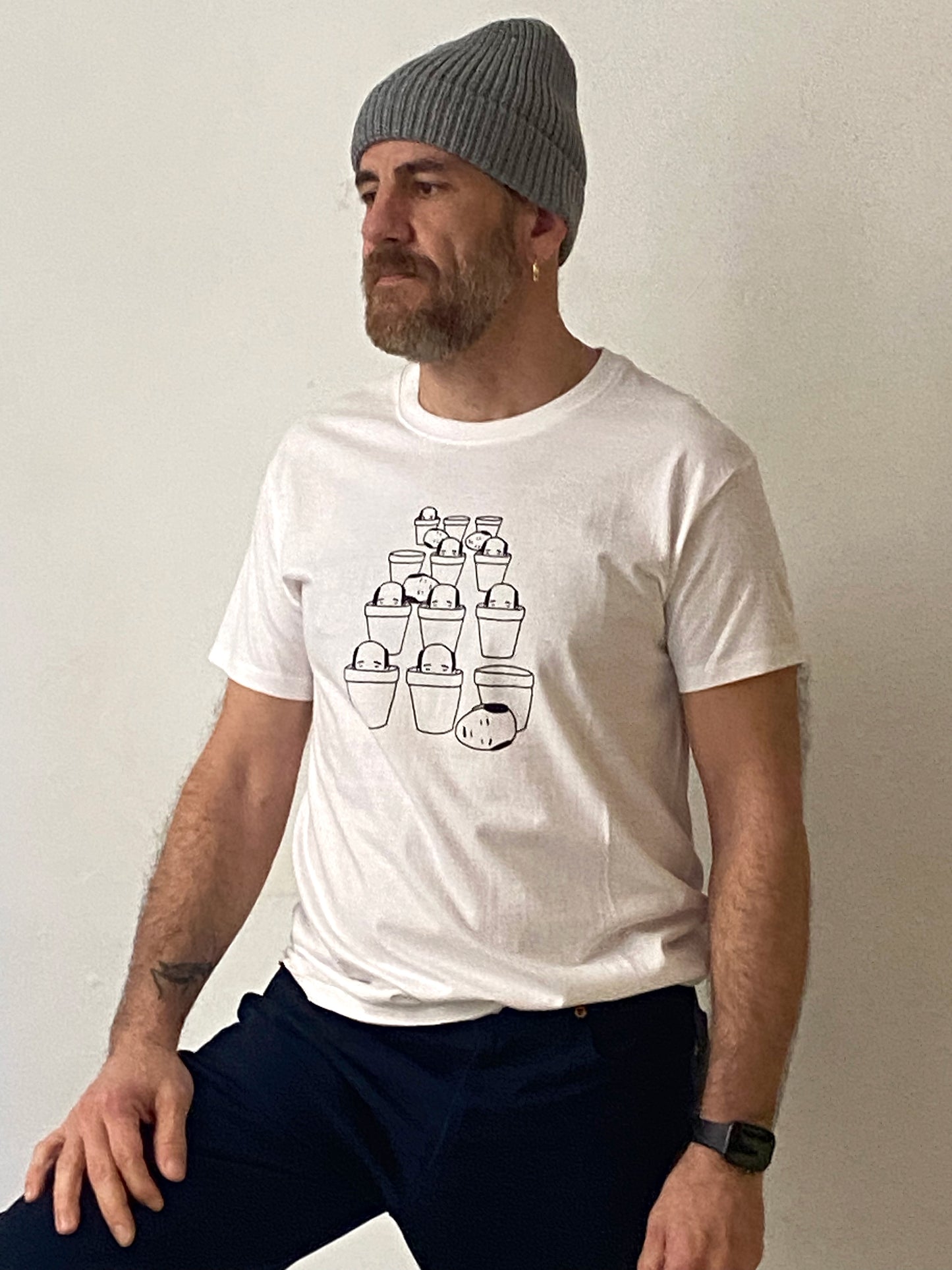 CAMISETA CABEZAS MADURAS