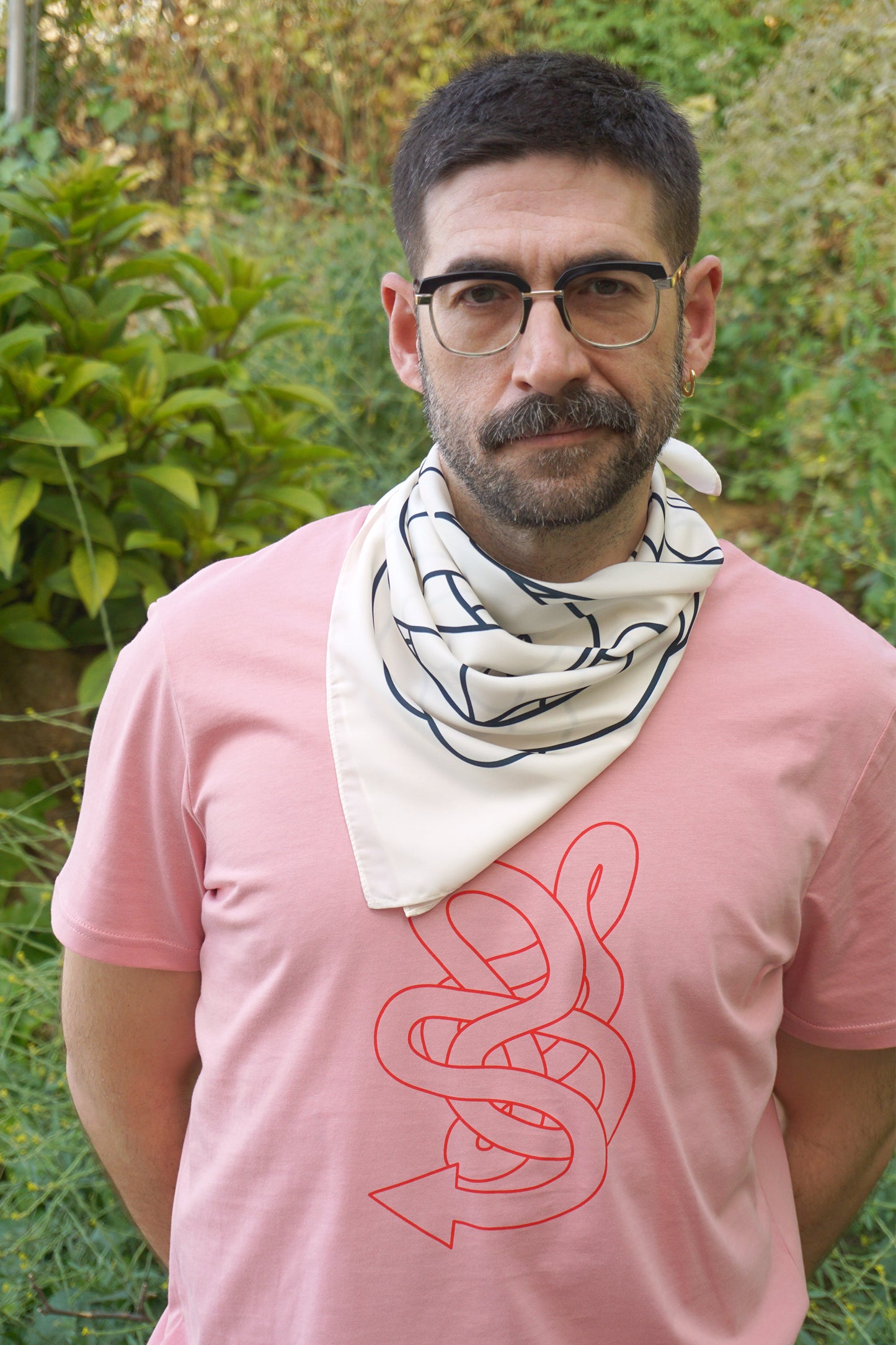 Camiseta dirección en color rosa