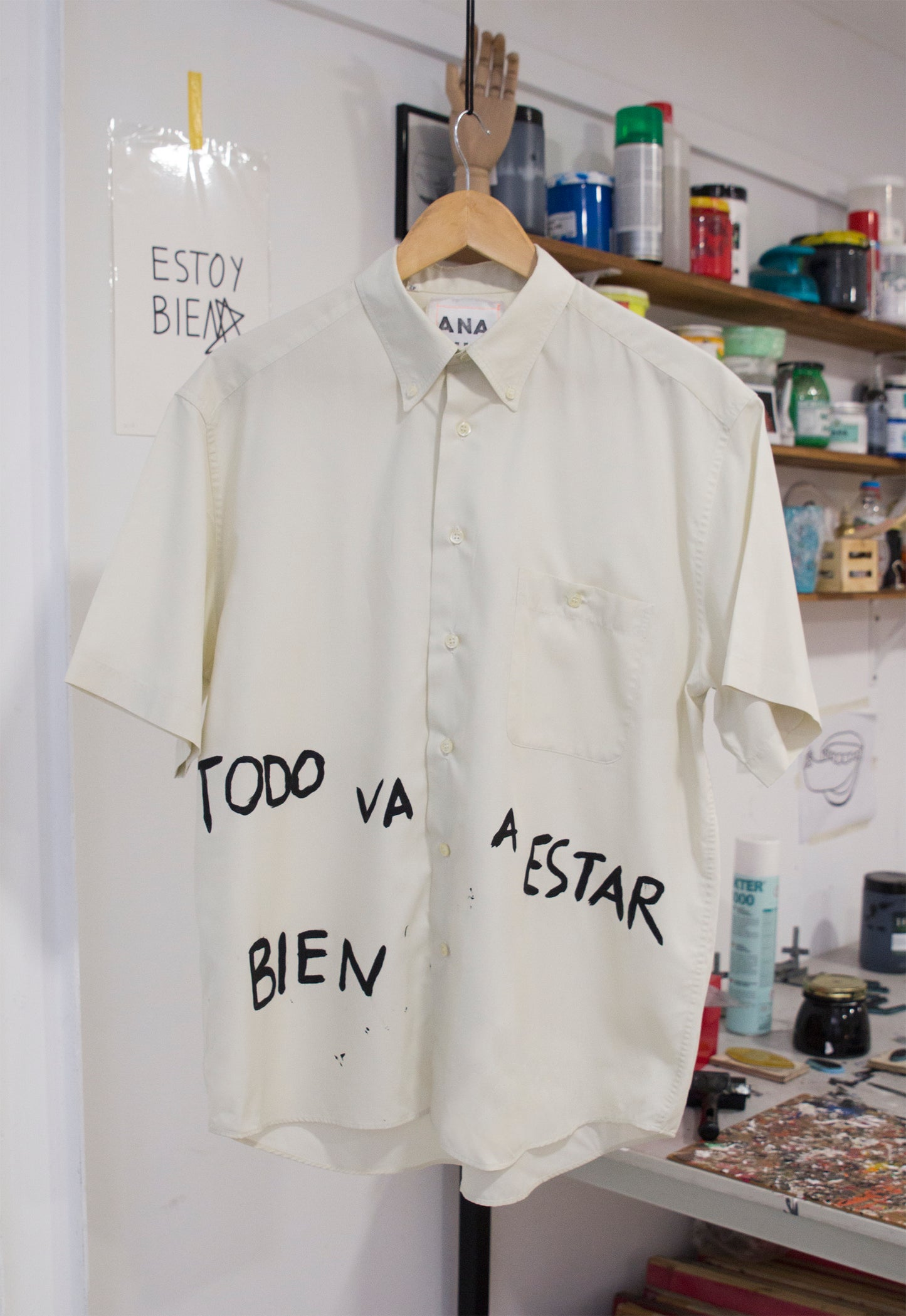 Camisa ´Todo va a estar bien`