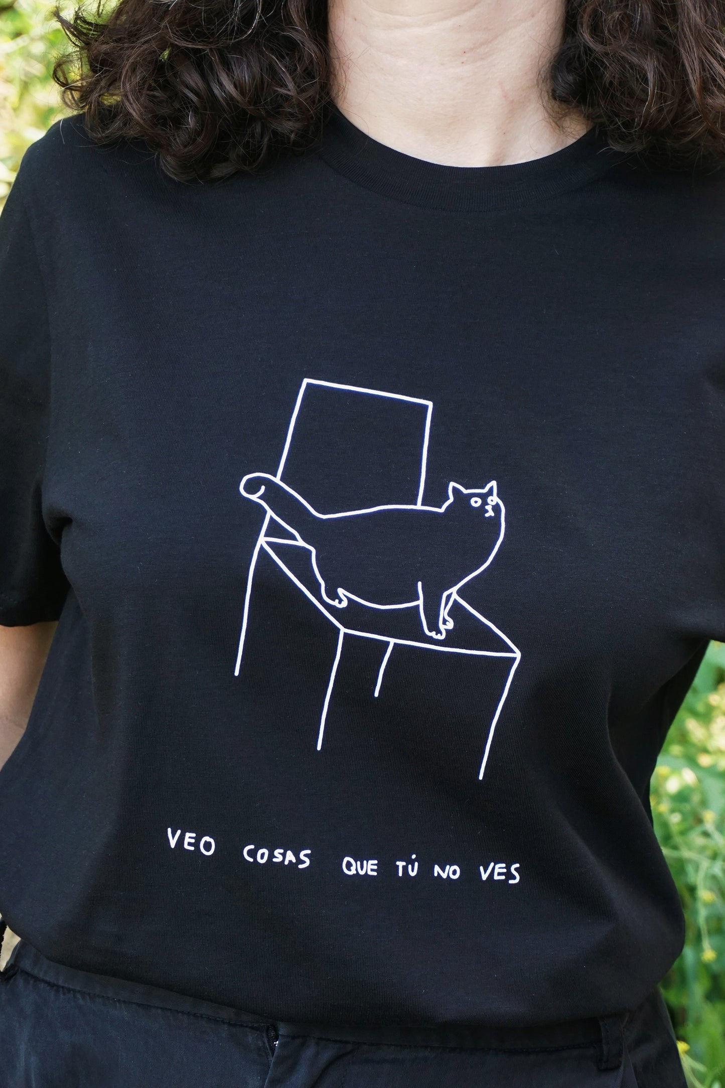 Veo cosas que tu no ves en negro