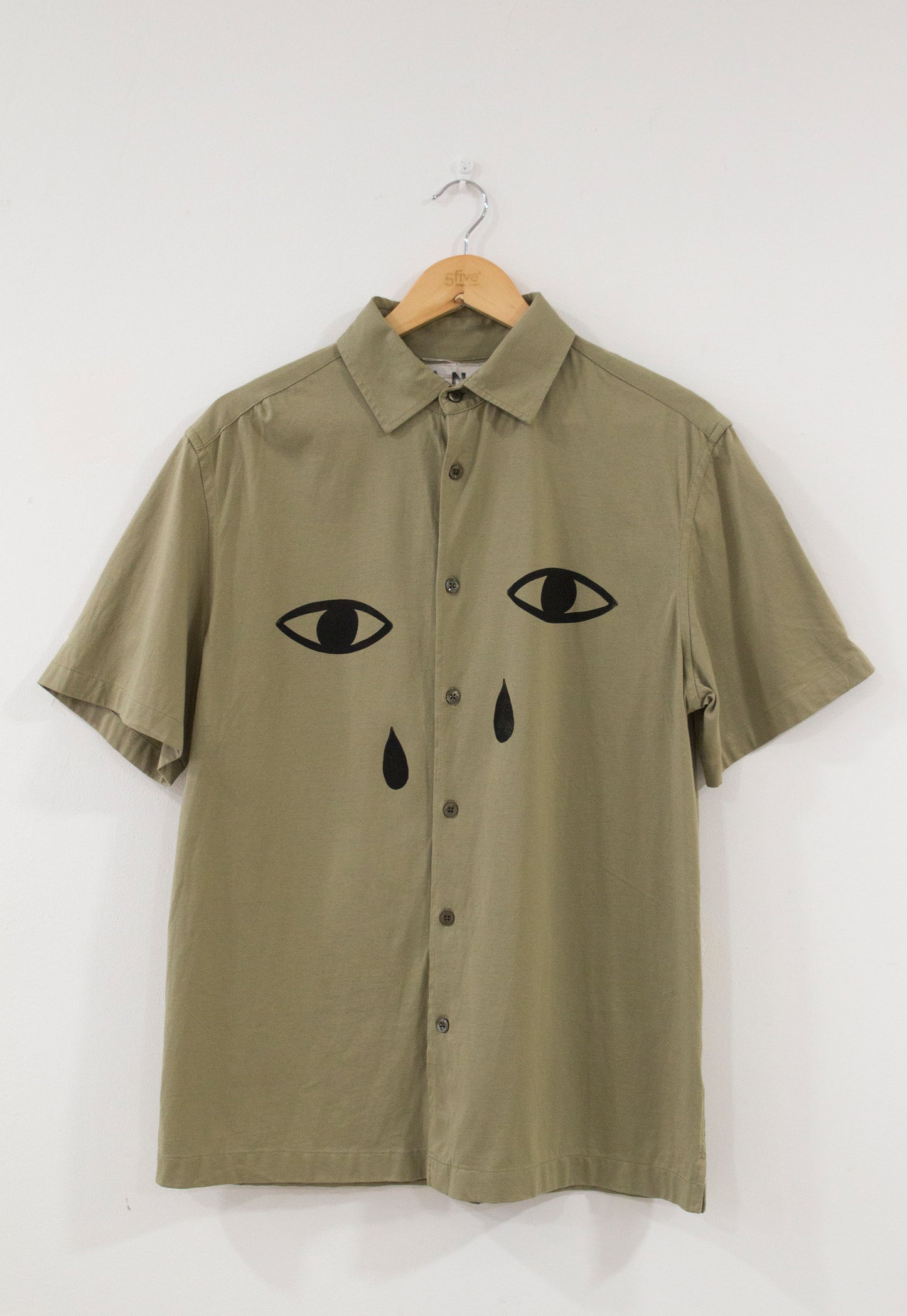 Camisa de algodón ojos